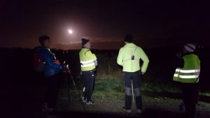 Marcheurs au clair de lune