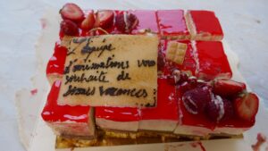 gateau des encadrants