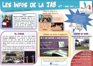 info de la JAB mars 2017