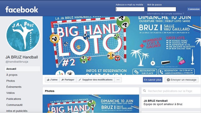 Rejoignez nous sur Facebook