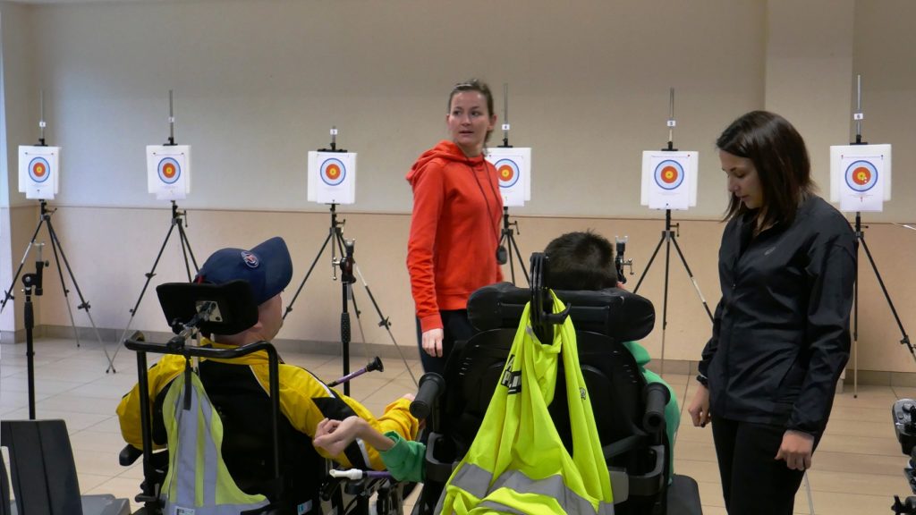 Competition sarbacane départemental à Bruz accueil section