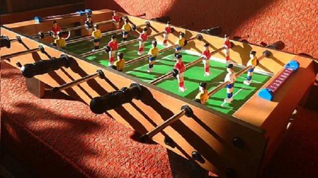 Un créneau d’entrainement sur baby-foot ou footbal&hellip;