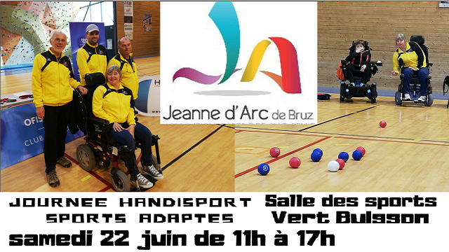 Affiche de la Journée Handisport et sport adapté