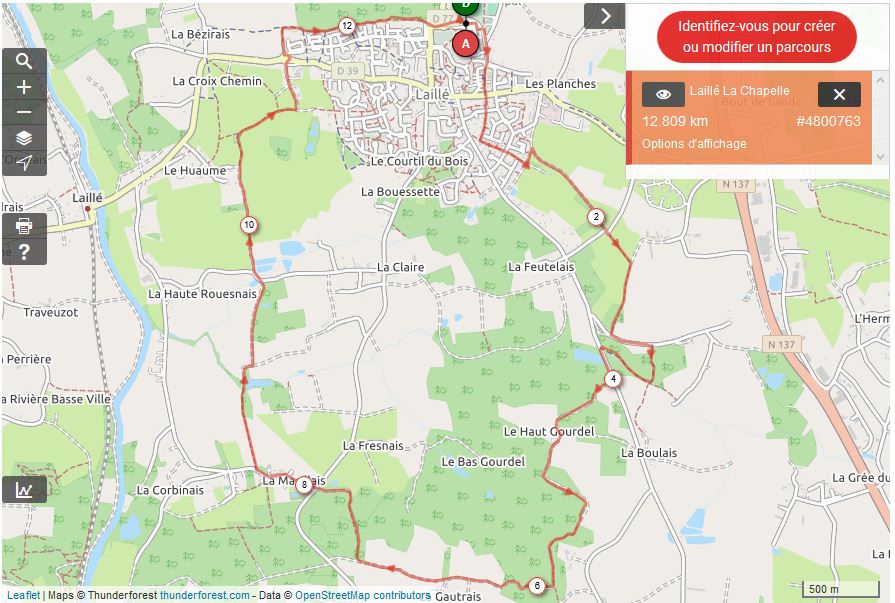 Circuit Laille La Chapelle