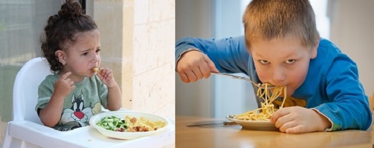 menu adapté aux enfants