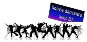 Des silhouettes dansant avec frénésie