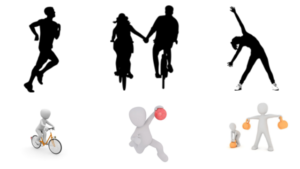 Marcher Course Vélo Ballon Se Bouger pour Vivre mieux