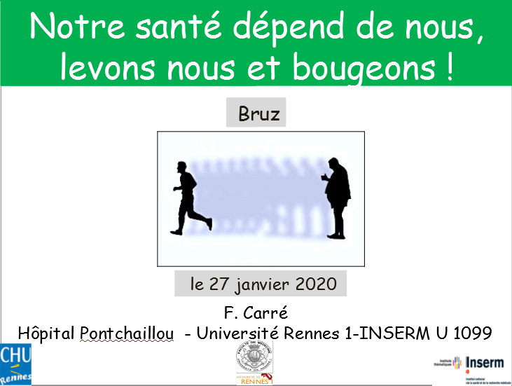 Nptre santé dépend de nous: Bougeons