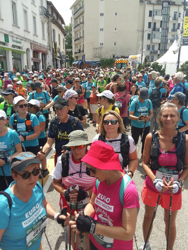 La foule dans les rues