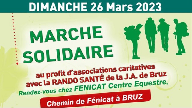 Venez marcher à Fénicat, pour votre bien et encore&hellip;