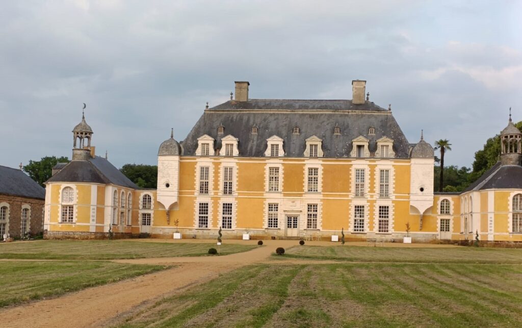 Le chateau du Boschet lors du retour
