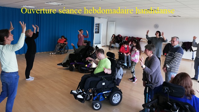 Ouverture d’une séance hebdomadaire d’Handidanse p&hellip;